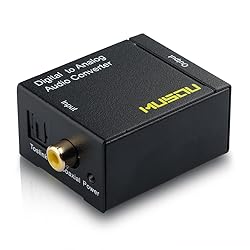 Musou Digital Optical Coax to Analog RCA Audio