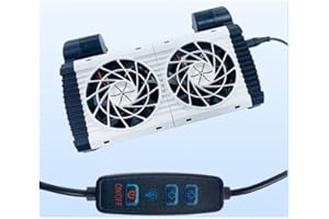 LONDAFISH Aquarium Chillers Aquarium Fan Fish Tank Cooling Fan System for Salt Fresh Water