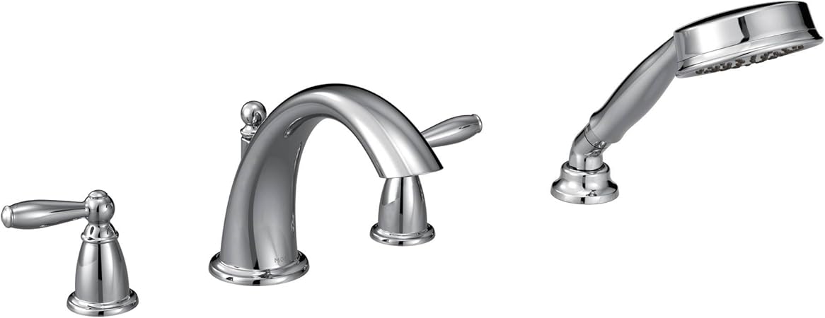 Moen T924 Brantford 2 Handle Deck Mount Roman Tub Faucet Trim Kit