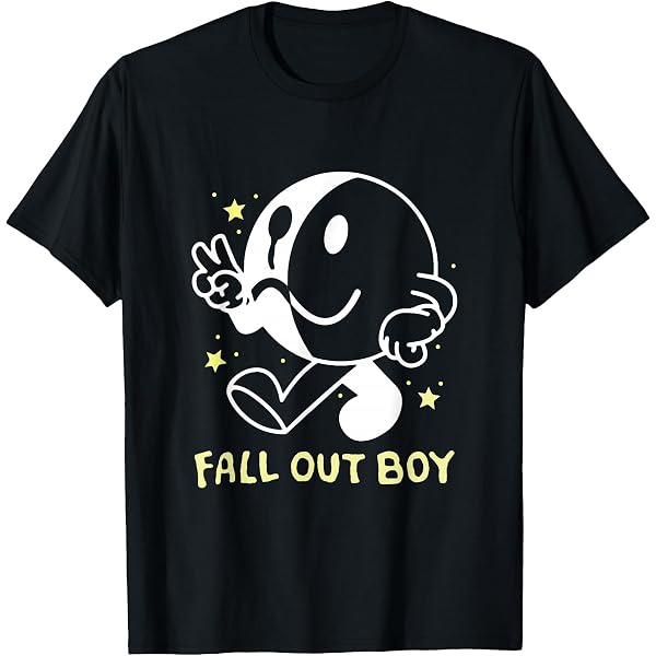 Fall Out Boy イラスト Tシャツ Lサイズ ブラック Amazon.com: Fall Out Boy - Stardust Dog T-Shirt : Clothing, Shoes