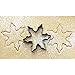 Ambari Christmas Cookie Cutter Set, Snowflake Cookie Cutter, Metal Cookie Cutters, Fall / Winter / Holiday Decorating Mold Tool, Fondant Tools – Include 5 Different Sizes