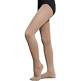 DIPUG Girls Ballet Tights Ultra Soft Footed Dance Tight for Toddlers and Kids