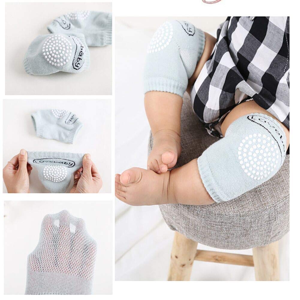 Bebe Gateo Proteccion Rodillas Para Ninos Que Se Arrastran Rodilleras 0 36 Meses Wakeupgo 5 Pares Rodilleras Antideslizantes Para Ninos Leggings Bebe Multiapp Gr
