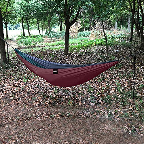 UBOWAY Hammock Underquilt - Packable Full Length Under Blanket, Camping Quilt(Red)
