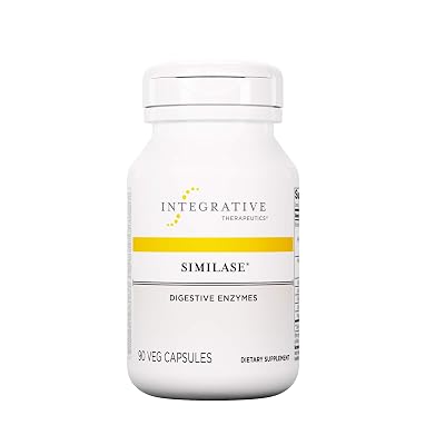 Integrative Therapeutics - Similase - Physician Developed Digestive Enzymes for Women and Men - Relieves Occasional Gas and Bloating - Vegan - 90