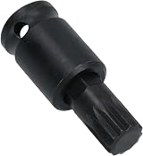 AB Tools 3/8in Drive Impact Shallow Hex Torx Star Spline Bits 31pc Set Metric view 6