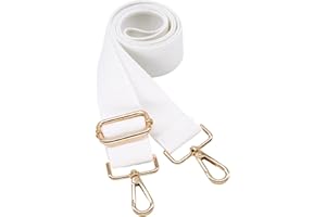 S&loyoe Solid Color Purse Straps Replacement Crossbody Bag Strap Adjustable Wide Guitar Straps for Handbags 1.5inch