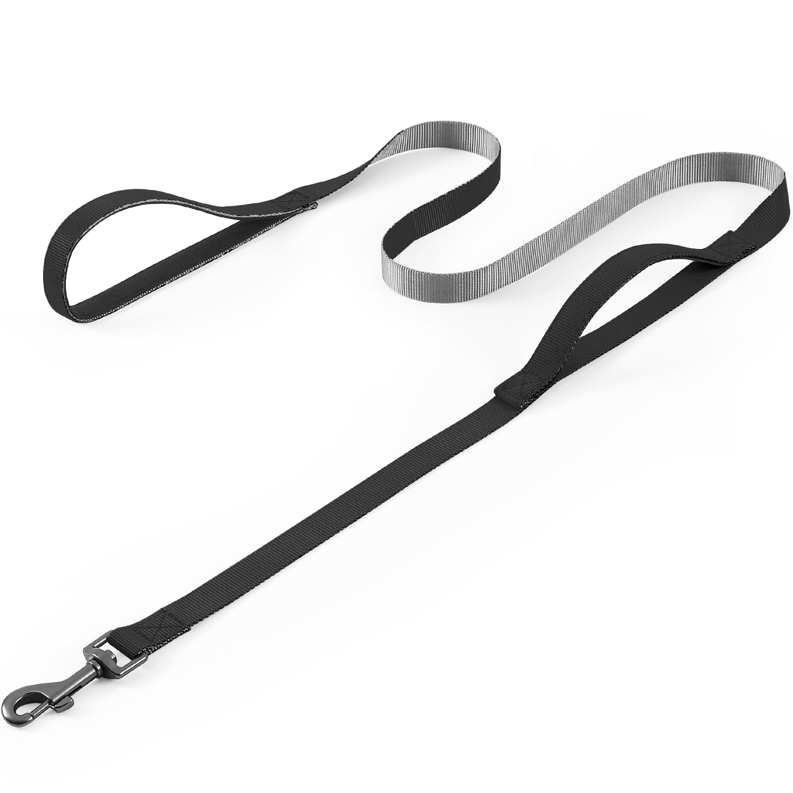 COMSLE Long Leads for Dog Training, 1.5m/3m/5m Strong Extra Long Line Dogs Lead with Handle, Light Nylon Puppy Training Lead Dog Leash for Pet Recall Tracking Obedience Camping Play Outdoor