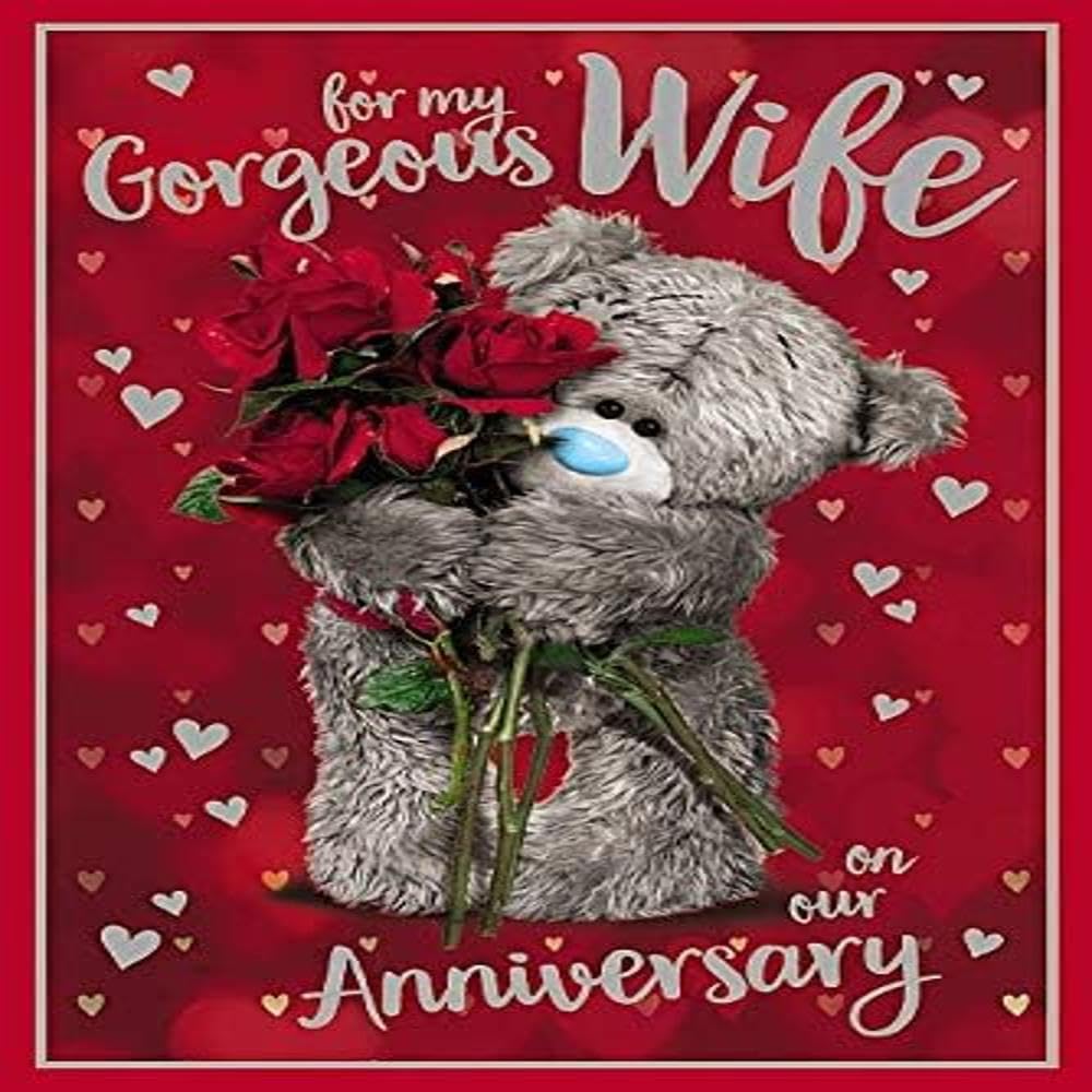 Me to You Gorgeous Wife Photo Real Card,Mixed,Size:6x9,ALM93048