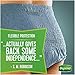 Depend FIT-FLEX Incontinence Underwear for Men, Maximum Absorbency, L/XL