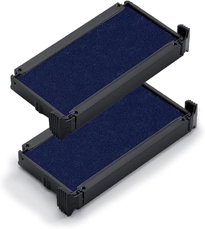 Trodat Replacement Ink Pads 6/4912 Pack of 2 Blue for Printy 4912 4952 Office