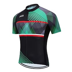 Cycling Jersey Men, Summer Short Sleeved Bike