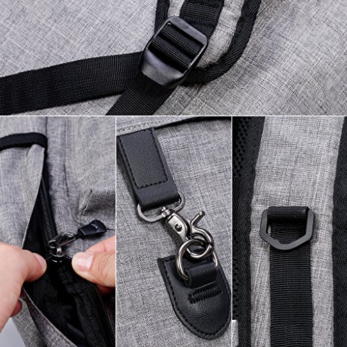 Laptop-BackpackBeyle-Anti-theft-Water-Resistant-Travel-laptop-backpack-with-USB-Charging-Port-School-Bookbag-for-College-Travel-Backpack-designed-for-17-Inchand-NotebookGrey