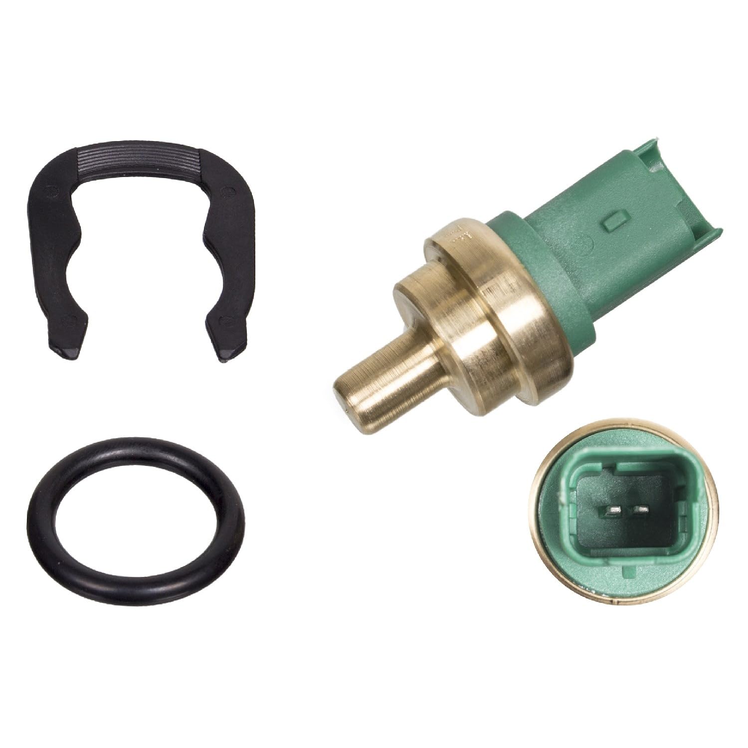 febi bilstein 36038 Coolant Temperature Sensor with seal and retaining spring, pack of one