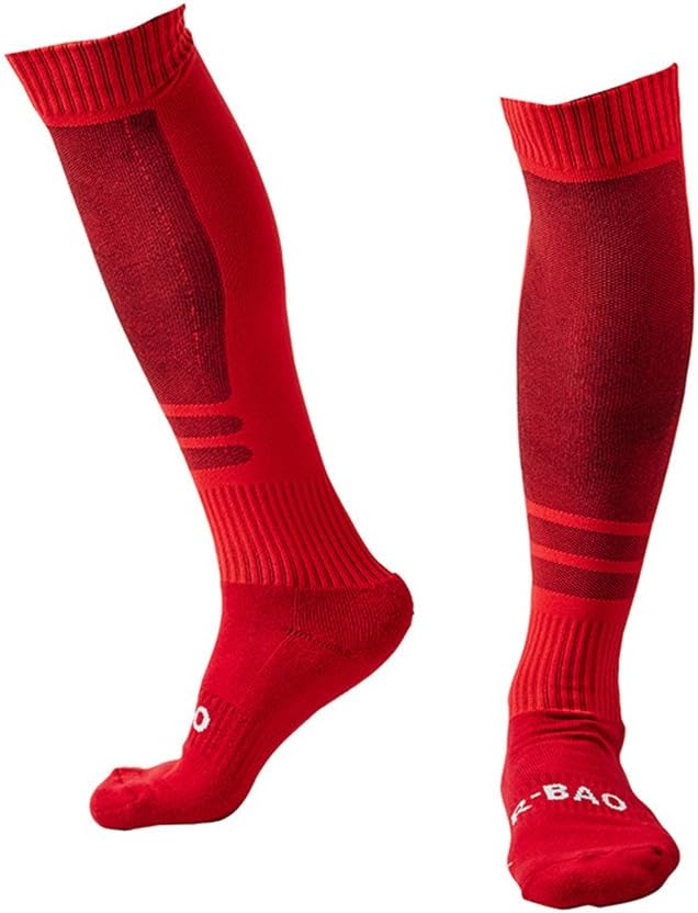 Newsilk Store 1-5 Pairs Unisex Knee High Sport Tube Compression Soccer Socks Team Football Long Socks for Men Women