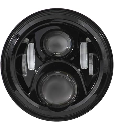 Eagle Lights 7" LED Headlight Kit For Harley Touring (2013 & Older) - Includes Passing Lamps & Adapter Ring