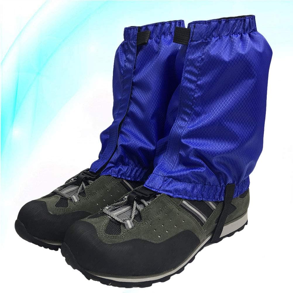 LIOOBO 1 Pair Snow Gaiters Lightweight Waterproof Ankle Gaiters for