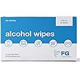 FG Clean Wipes Lint Free 70% IPA Wipes - 4”x3” - 100 Individually Wrapped Sachets – Made in The USA - Saturix 6B43