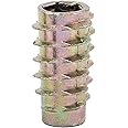 E-Z LOK - 801420-20 E-Z Lok Threaded Insert, Zinc, Hex-Flush, 1/4"-20 Internal Threads, 0.789" Length (Pack of 50)