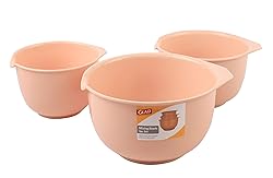 GLAD Mixing Bowls with Pour Spout| Nesting Design