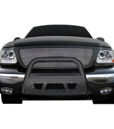 For 03-09 Toyota 4Runner Matte Black Avt Bull Bar Bumper Grll Grlle Guard+Skd | EBay