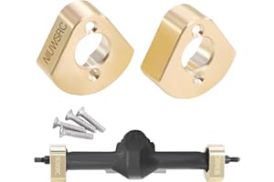 Brass Rear Axle Weights Counterweight for AXIAL SCX30 Ford Bronco Jeep Wrangler JLU RC Crawler Upgrade Part
