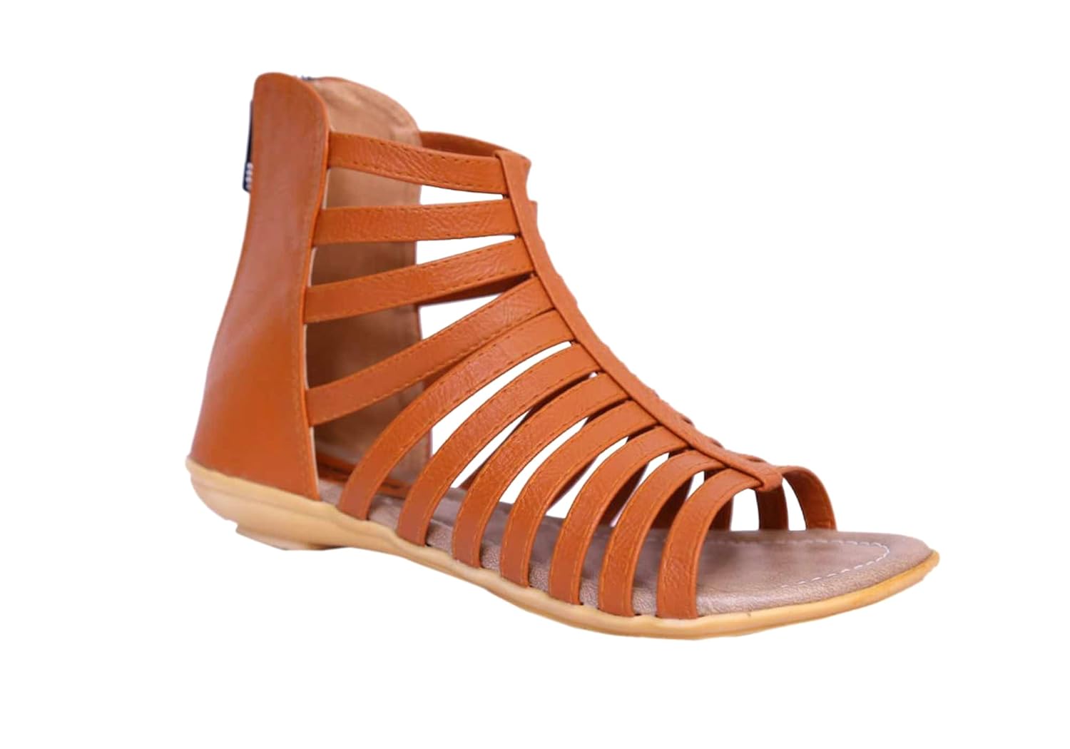 womens fashion pro black flat gladiators