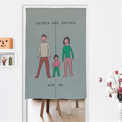 Amazon Dojofelpm のれん カーテン 装飾工芸 可愛ら お部屋の ロング丈のれん ストライプ 冬用 冬用 通気性も良い 風通しの良い ポーチ お手洗い 涼簾 のれん 夏 おしゃれコットン 暖簾 幅85 丈150cm 突っ張り棒付き のれん オンライン通販