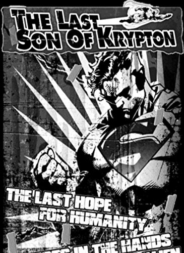 Superman: Superman: The Last Son Of Krypton (Black And White) Prints Comics Poster