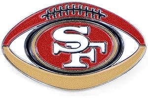 aminco Pick Your NFL Team Football Shape Pin