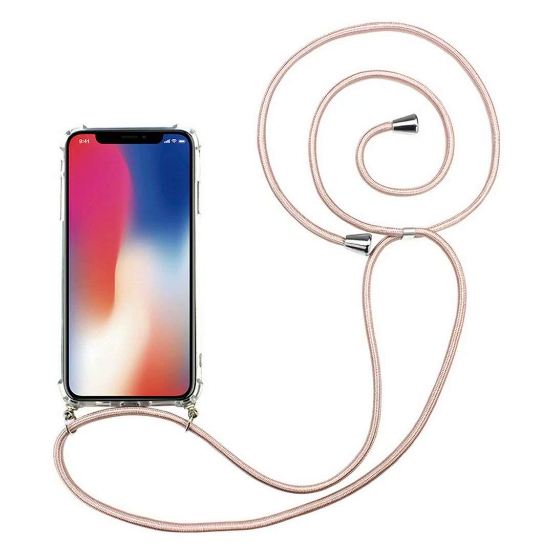 JMstore Case Compatible with Samsung Galaxy S9 Neck Strap Cord Lanyard Phone Cover Mobile Phone Collar Cross Body Adjustable Necklace