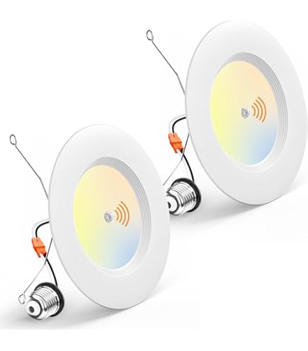 7” LED Surface Mount Downlight, 5 CCT Selectable, 13W with Motion