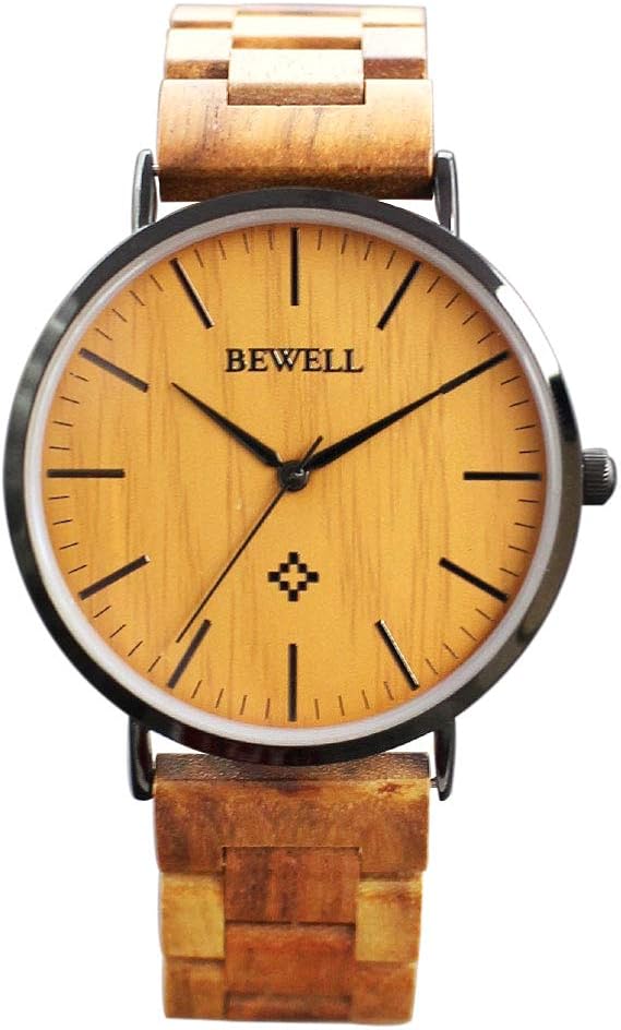 Amazon 木製腕時計 軽い 軽量 セイコーインスツル ムーブメント 安心の天然素材 ナチュラルウッドウォッチ 自然木 天然木 Wdw029 03 ユニセックス メンズ腕時計 03 腕時計 腕時計 通販