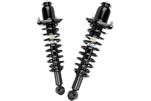 PHILTOP Rear Complete Struts Shock Absorber Compatible with 2003-2008 Corolla, 2003-2008 Matrix, 2003-2008 Vibe, Struts with Coil Spring Assemblies #OE 171373L/ 171373R, 2 Packs