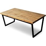 LOWYA ローテーブル 天然木 無垢材 センターテーブル デスク 幅110cm ライトブラウン