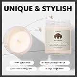Makester Luxury Soy Wax Candle - Vanilla, Jasmine, Sugared Almond view 3