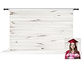 Kate 10x6.5ft White Wood Shiplap Backdrop for