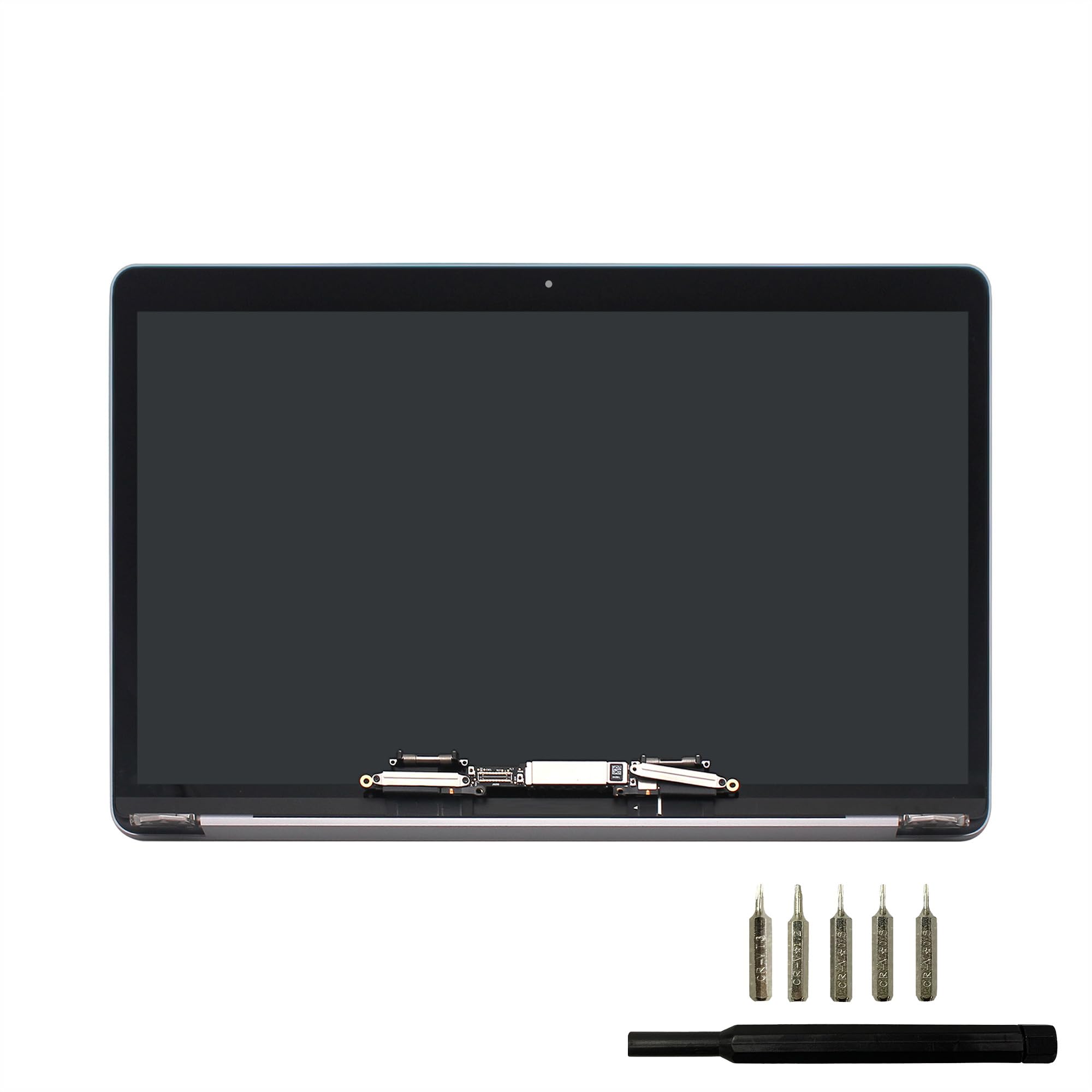 FTDLCD® 13,3 Zoll LED LCD Screen Komplett Display Bildschirm Assembly für Apple MacBook Pro Retina 13 A1706 EMC 3163 3071 A1708 EMC 2978 3164 2016 2017 (Space Grau)