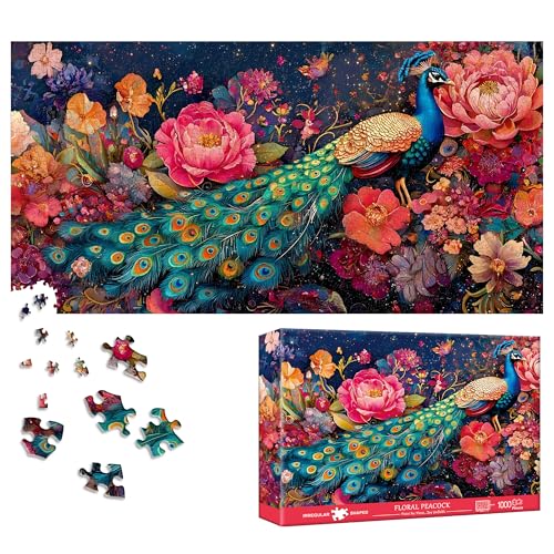 Puzzles 1000-peacock