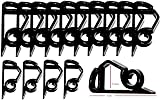 Simply Products 50 Black Gutter Hooks for Christmas String Lights Rope Lights view 4