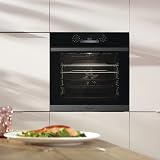 Hisense BSA63222ABUK 77L Built-in Electric Single Oven Jet Black view 8