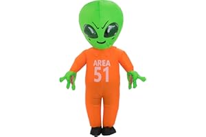 RQUXMT Blow Up Party Costumes,Inflatable Costume Adult,Inflatable Alien Costume,Halloween Costumes for Men/Women