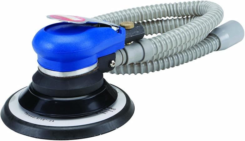 Varan Motors Ponceuse Orbitale Pneumatique Excentrique 6 Avec Tuyau D Aspiration Et Sac Amazon Fr Bricolage