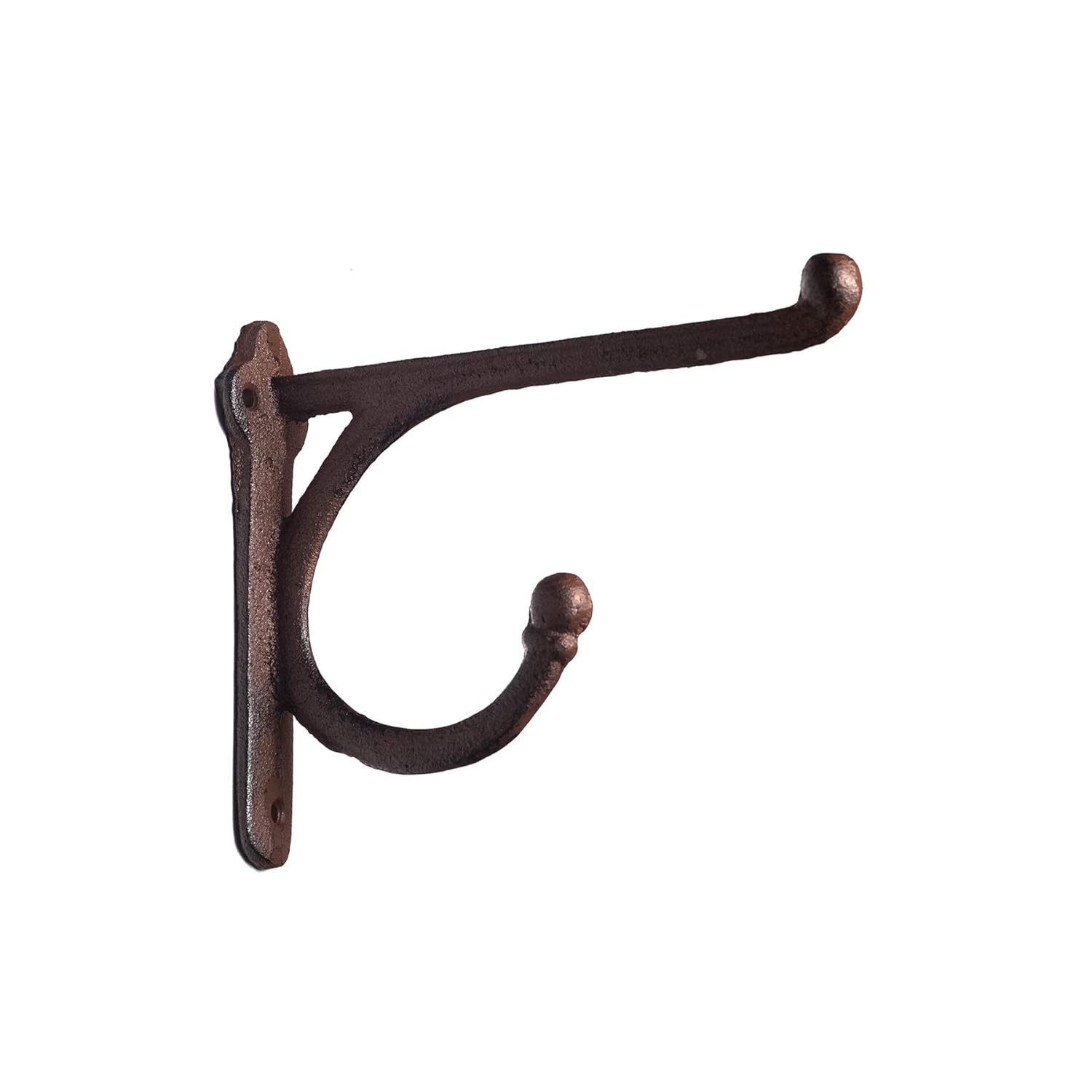 DRD&M Antique Brown/Black Large Western Tack Hook Heavy