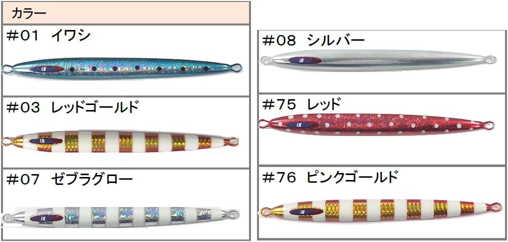 Amazon メジャークラフト メタルジグ ジグパラバーチカルロングスロー Major Craft メジャークラフト ルアー