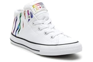 Converse Junior Chuck Taylor All Star Madison Mid White/Multi/Black