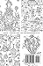 Inky Dinky Blossom: Travel-sized adult colouring, coloring book (Inky Colouring books)