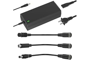 NVMW 42V 2A Scooter Charger Removable Connector for 36V Pocket Mod, Sports Mod Lithium Battery Compatible with GOTRAX,Ninebot,Hiboy Electric Scooter Charger