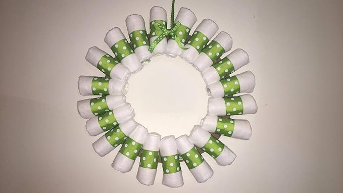 baby shower diaper wreath