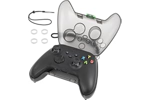 NANANINO Xbox Series X Controller Storage Box, Protective Hard Shell Case for Xbox Series S Controller (Black)